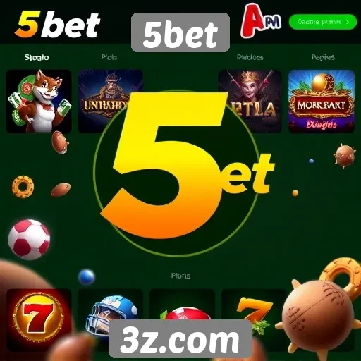 5bet oferece variedade de jogos para todos os perfis